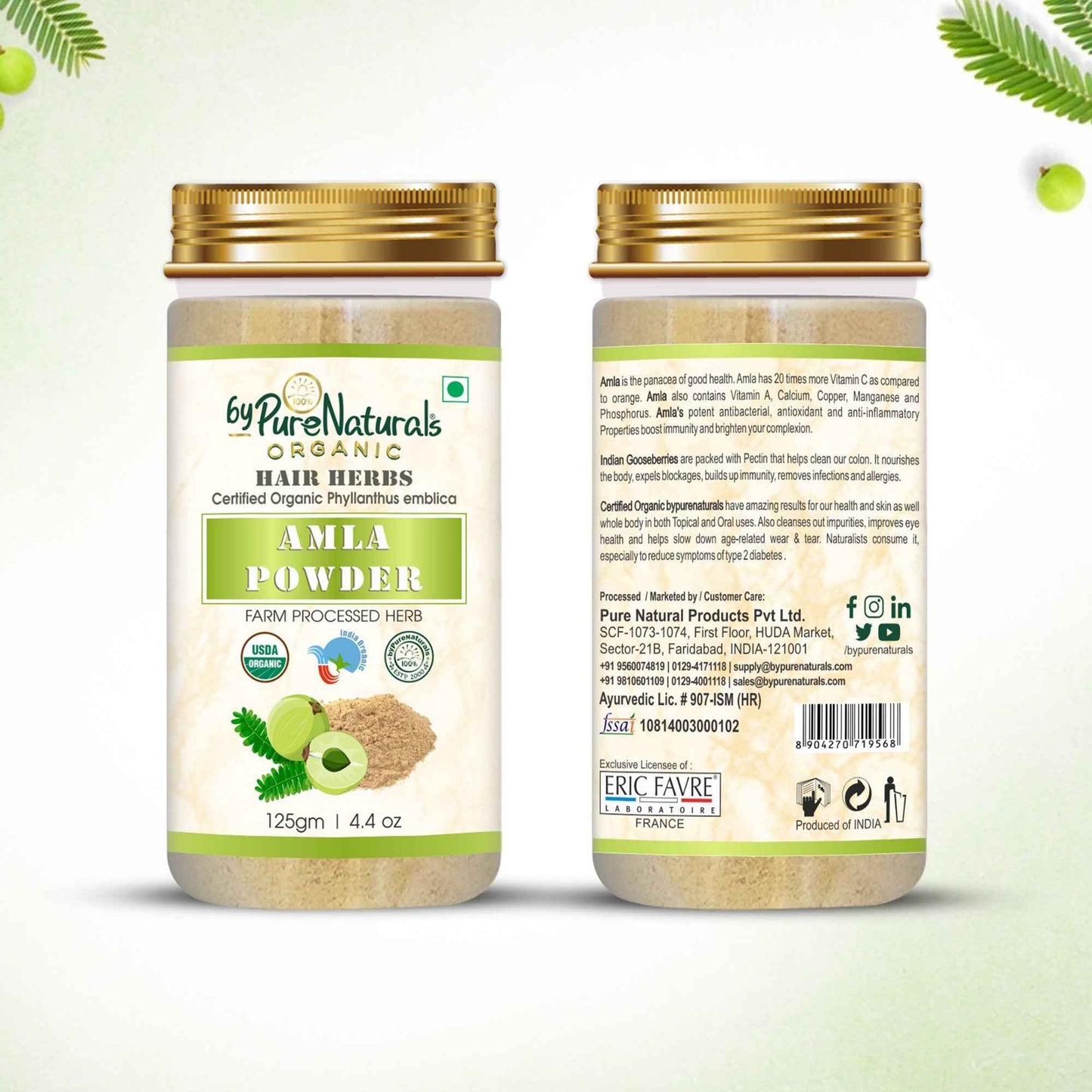 byPureNaturals Organic Amla Powder