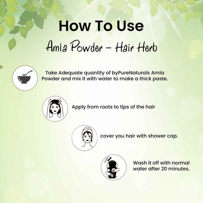 byPureNaturals Organic Amla Powder