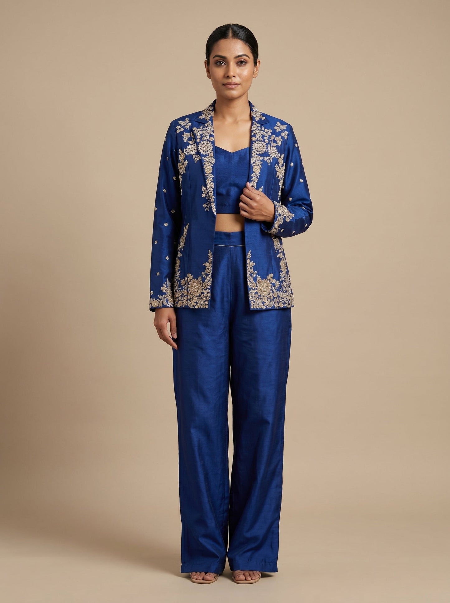 Arctic Blue Palazzo Set