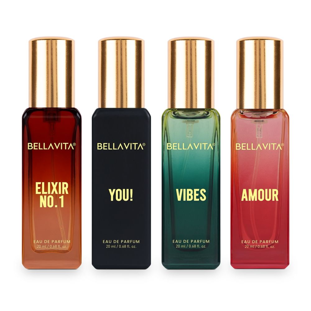 Bella Vita Organic All Star Long Lasting Perfume Gift Set For Man