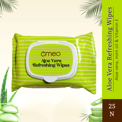 Omeo Aloe Vera Wet Wipes