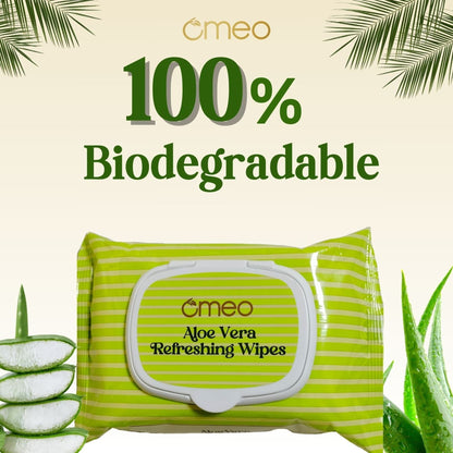 Omeo Aloe Vera Wet Wipes