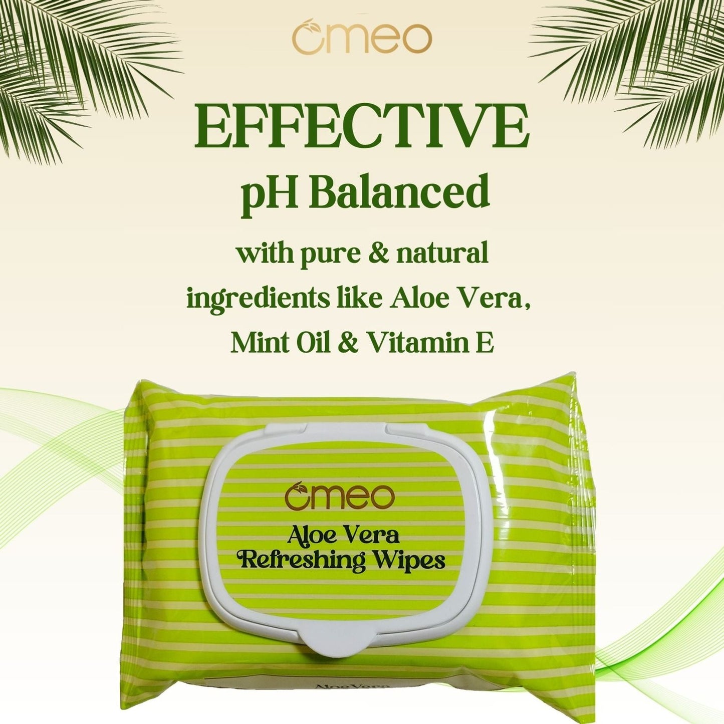 Omeo Aloe Vera Wet Wipes