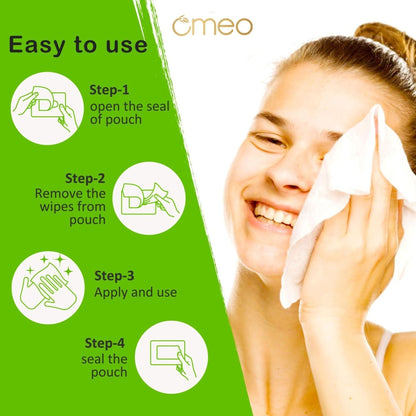 Omeo Aloe Vera Wet Wipes