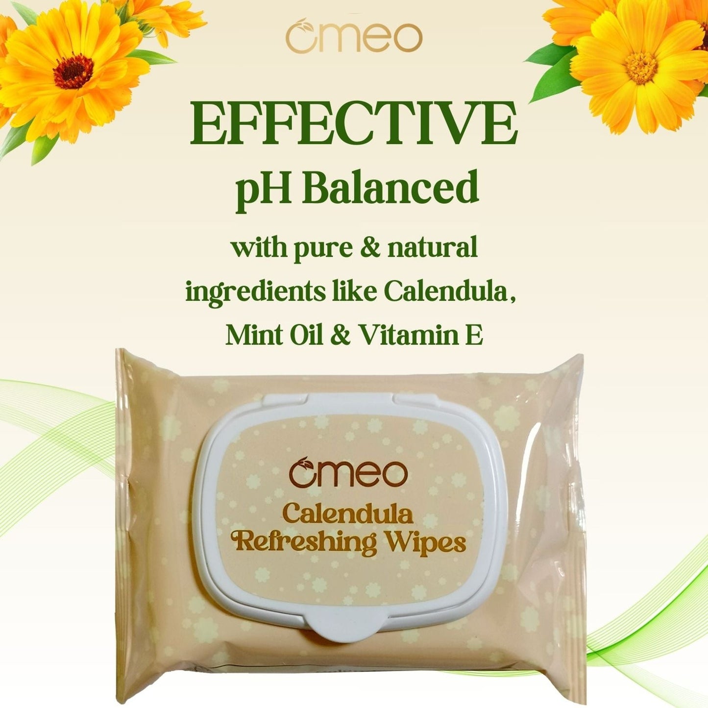 Omeo Calendula Wet Wipes