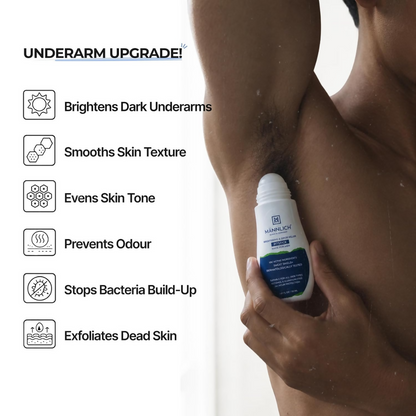 Mannlich Underarm Roll-On for Men