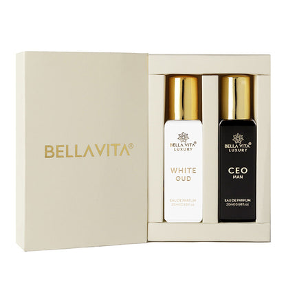Bella Vita Light & Dark (CEO Man & White Oud) Perfume Combo