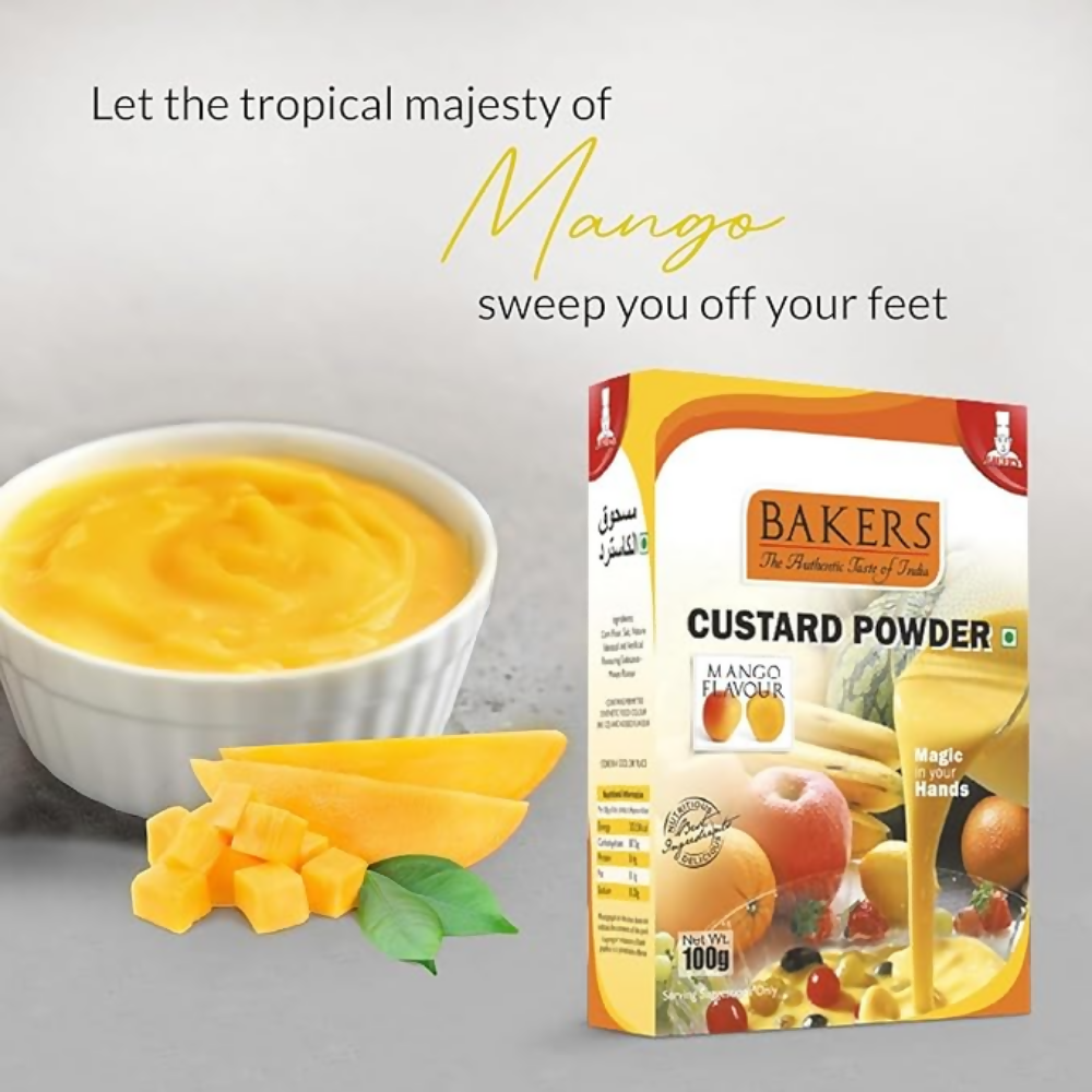 BAKERS Custard Powder - Mango