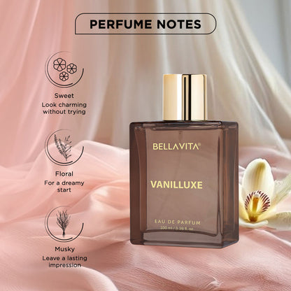 Bella Vita Organic Vanilluxe Unisex Long Lasting Perfume