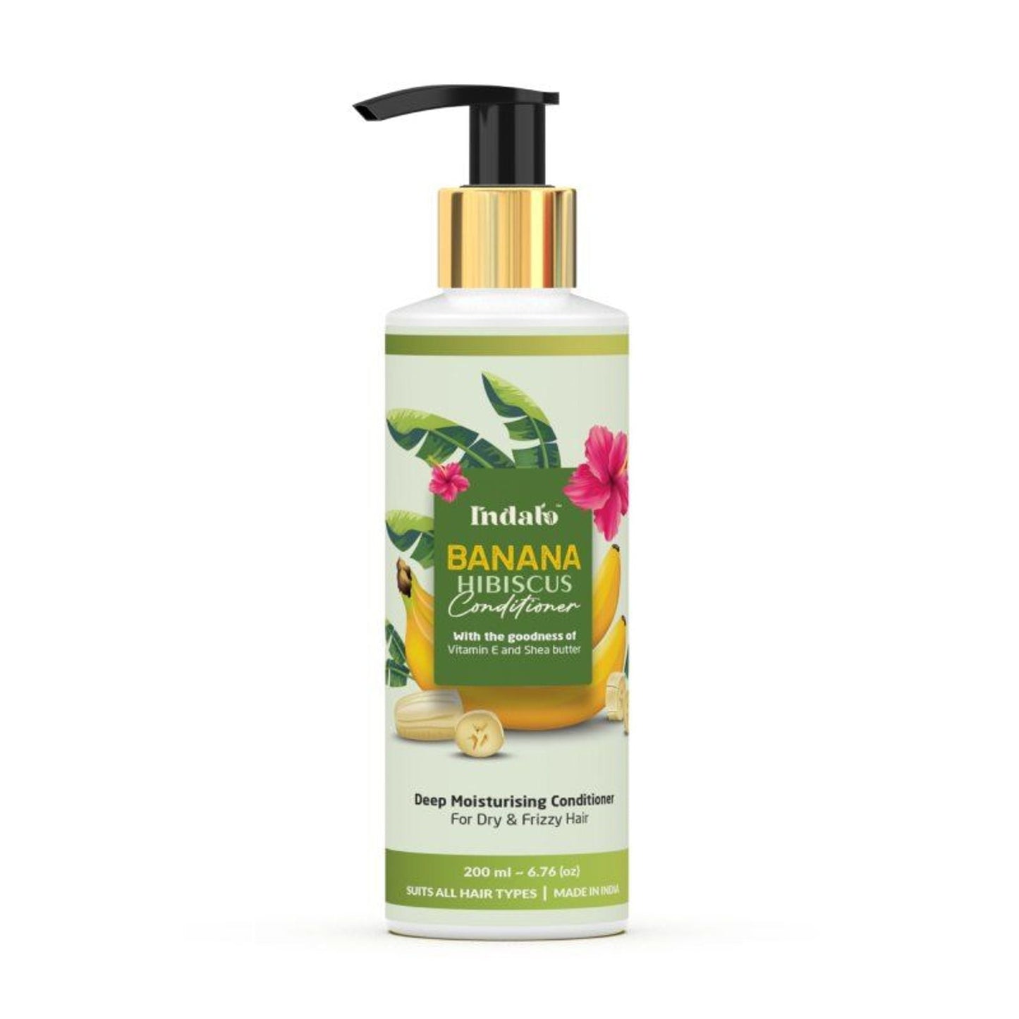 Indalo Banana Hibiscus Conditioner For Dry & Frizzy Hair