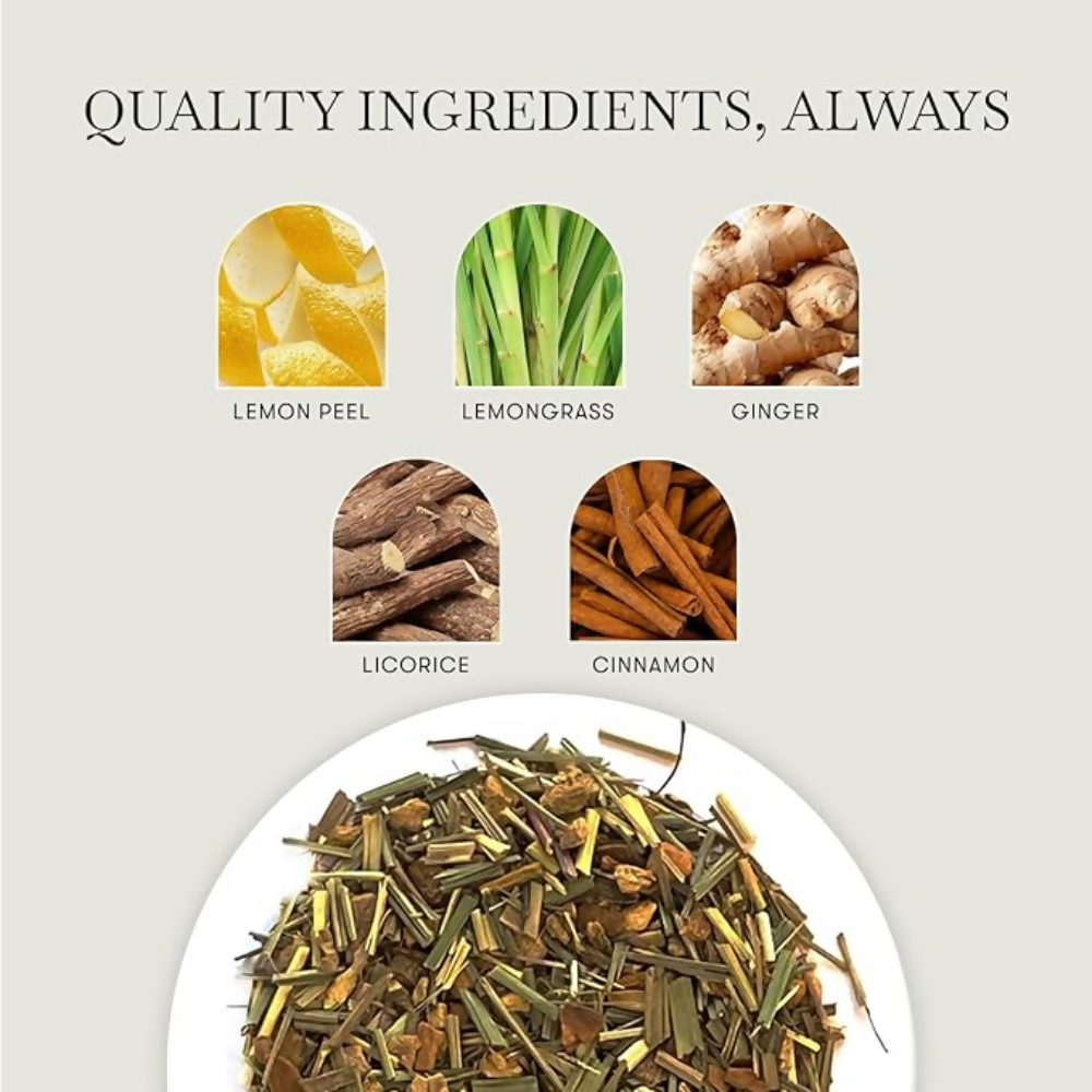 Luxmi Estates Lemon Ginger Herbal Tea