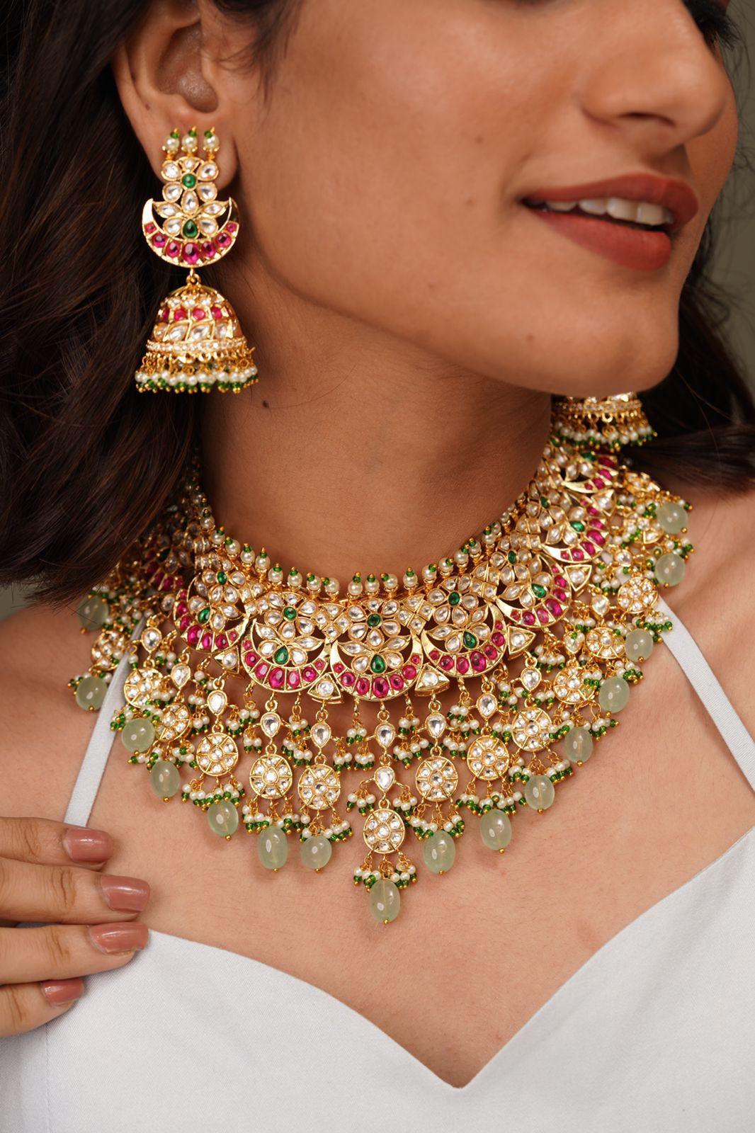 Bhakti Polki Heavy Set