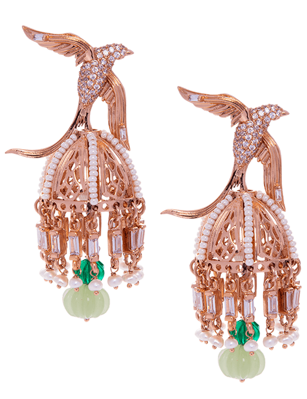 Lophorina Coronet Dazzlers Earrings