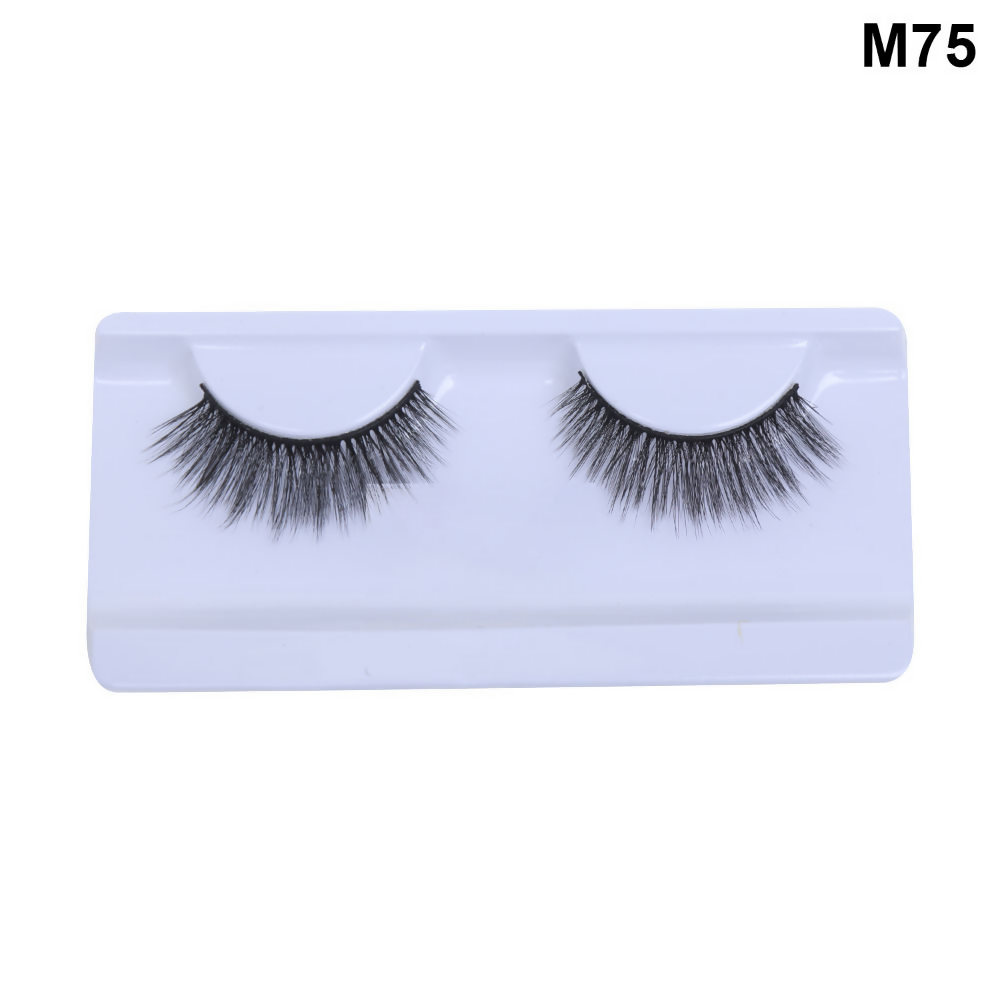 Bronson Professional Dramatic, Party Style Long and Natural False Eyelashes - M75