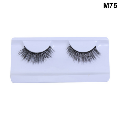 Bronson Professional Dramatic, Party Style Long and Natural False Eyelashes - M75