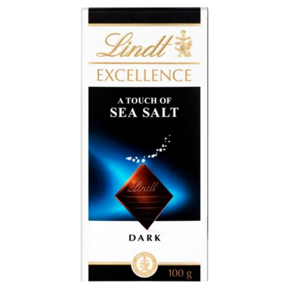 Lindt Excellence Sea Salt Touch Chocolate