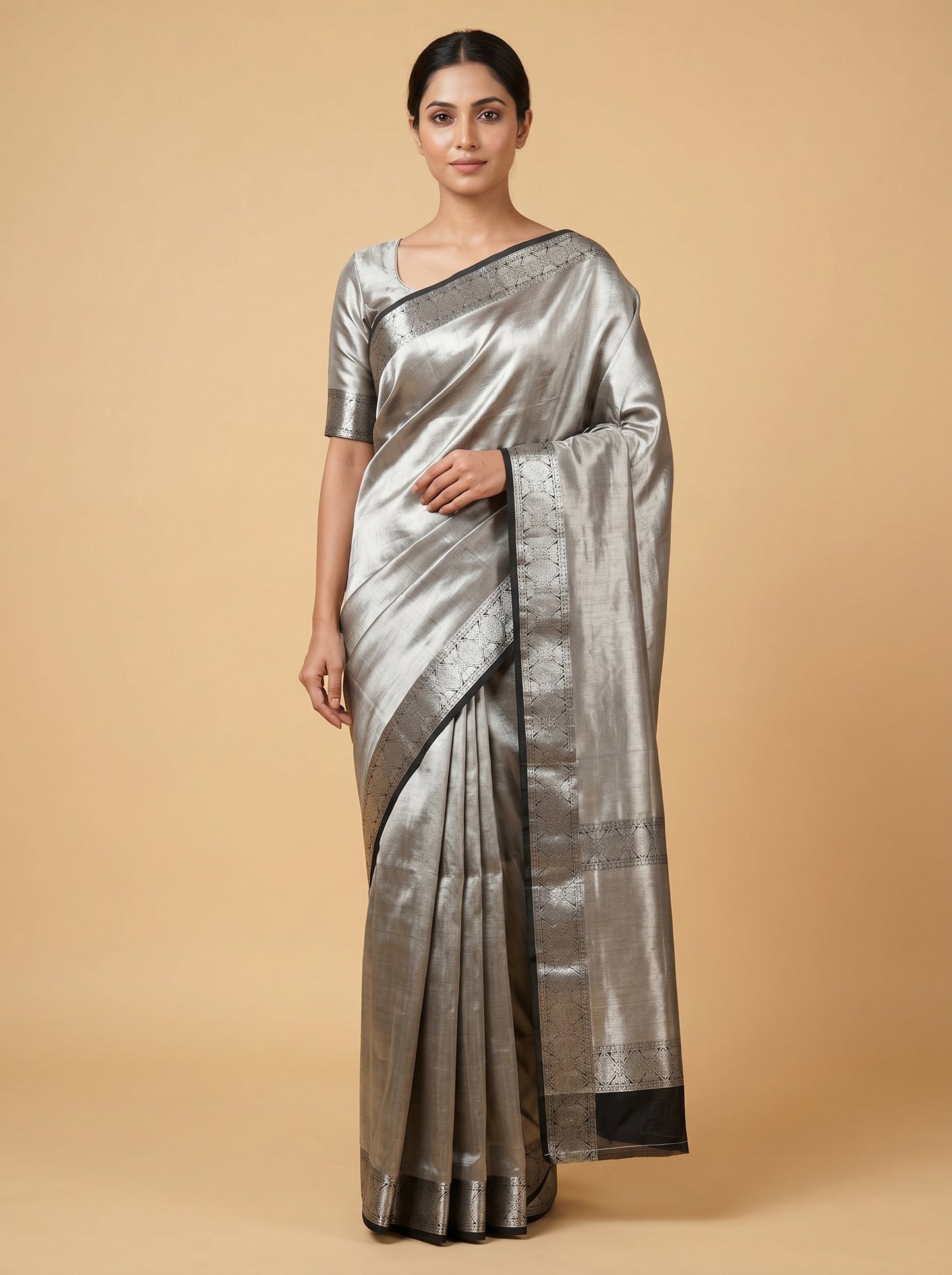 Black Classic Handloom Saree