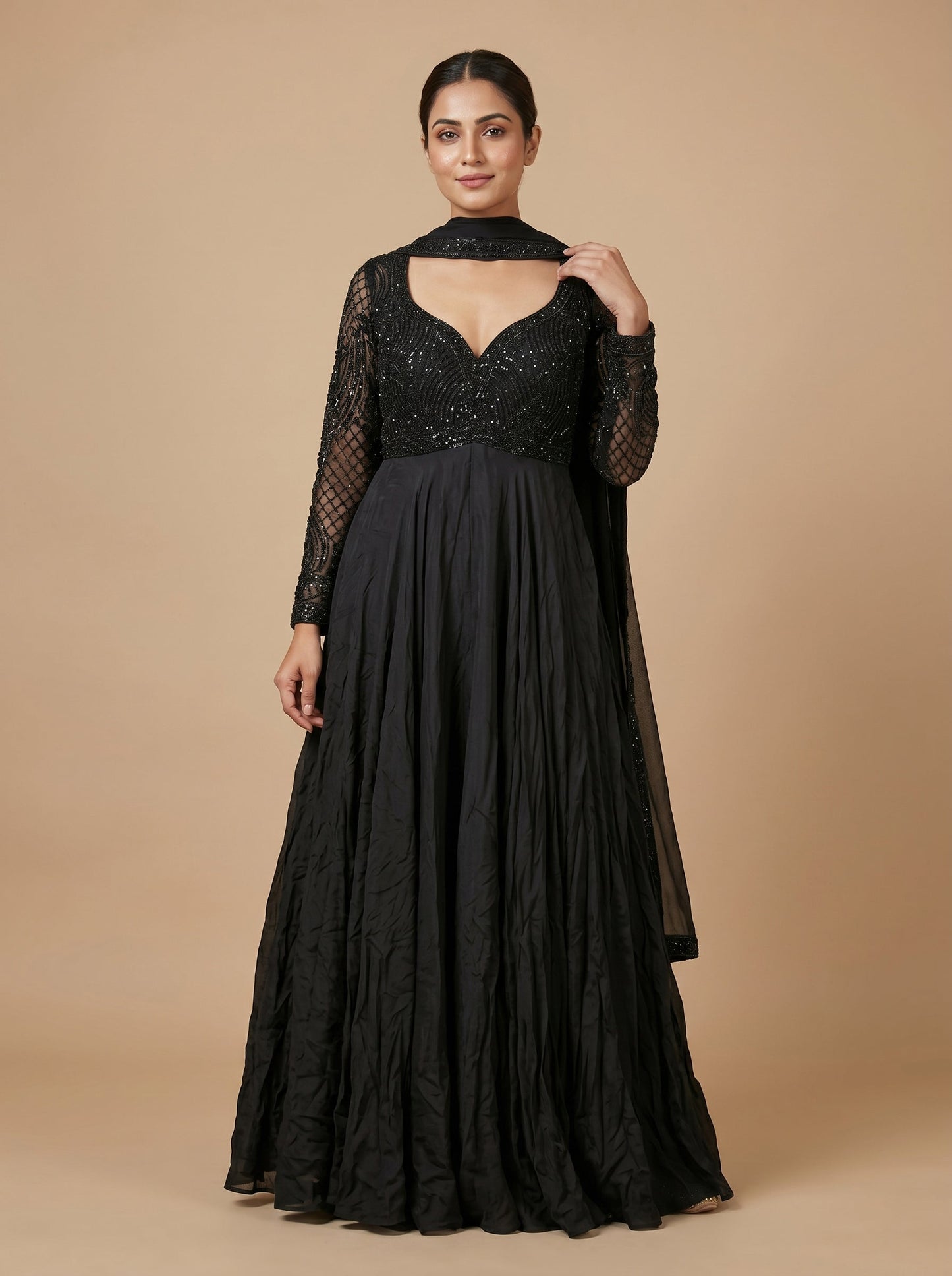 Black Form Indogown