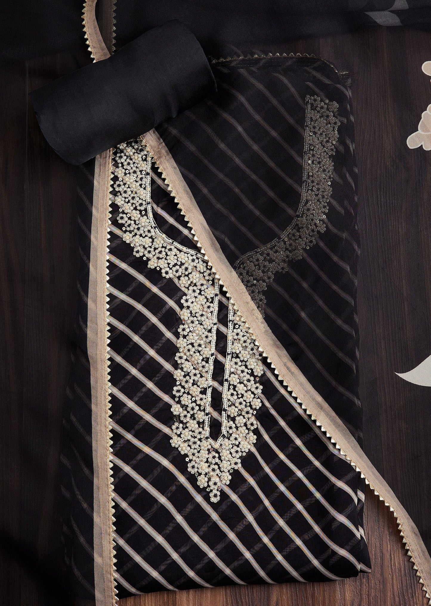 Black Georgette Suit