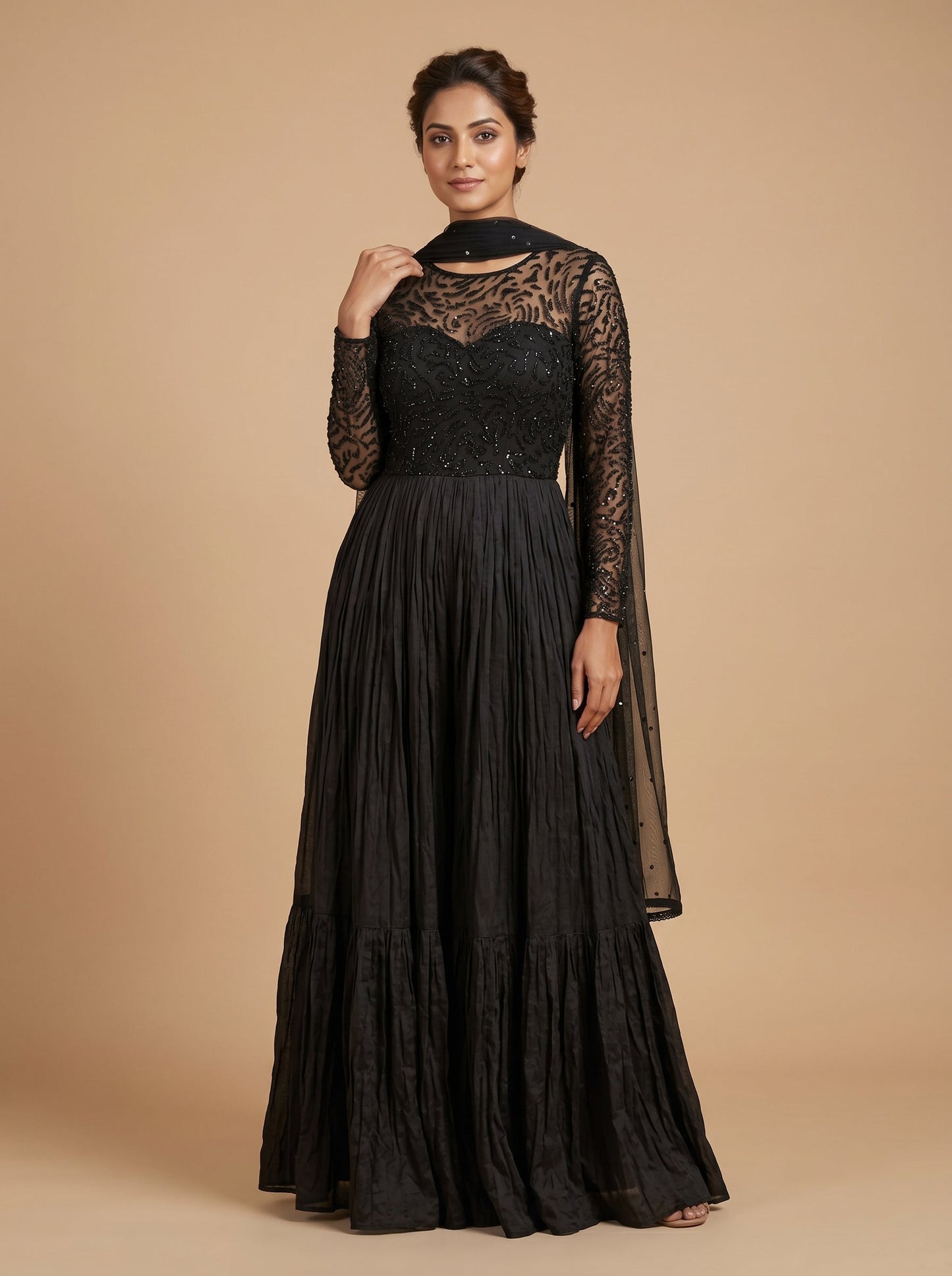 Black Layer Indogown