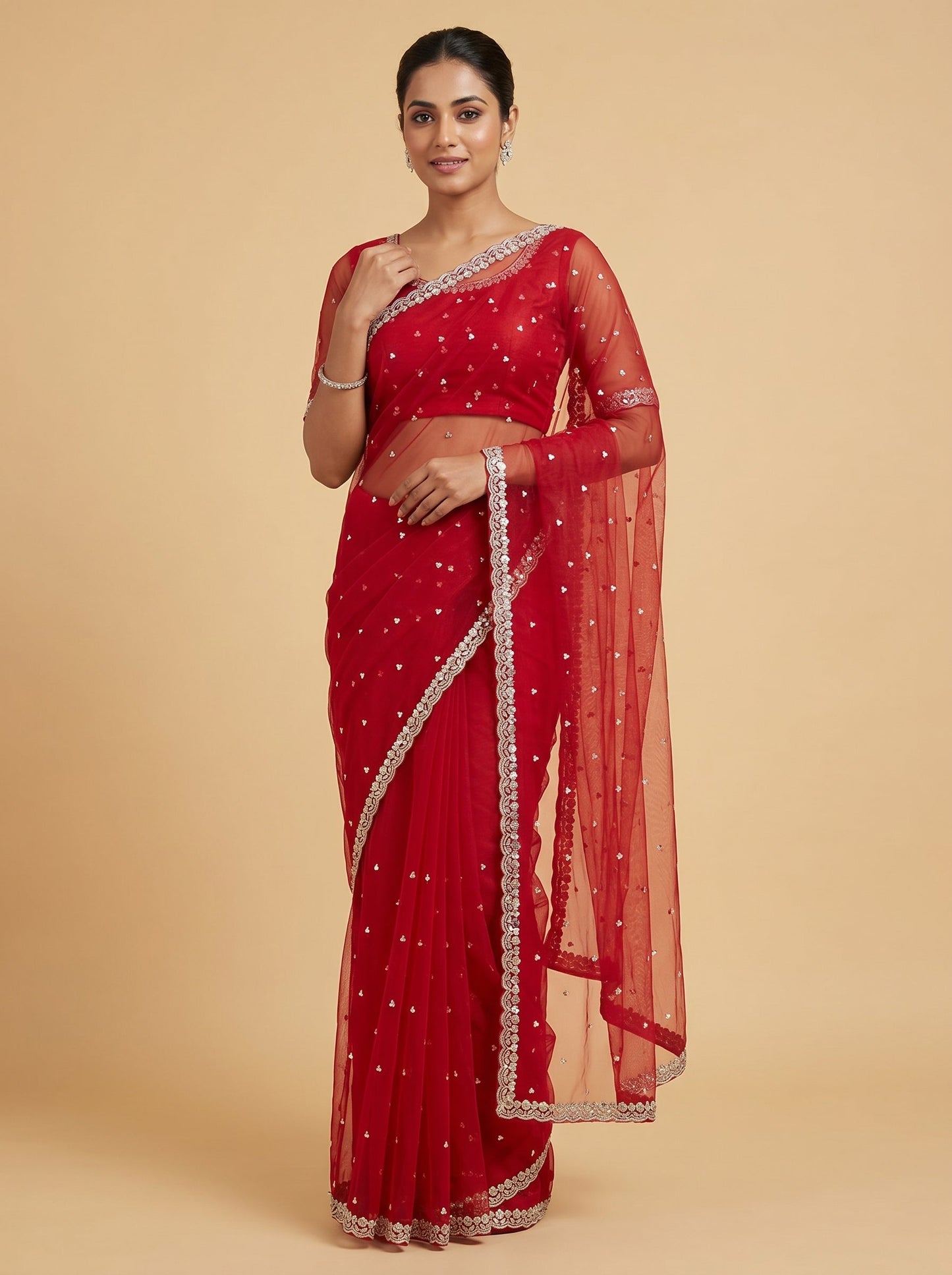 Black Midnight Edge Handloom Saree