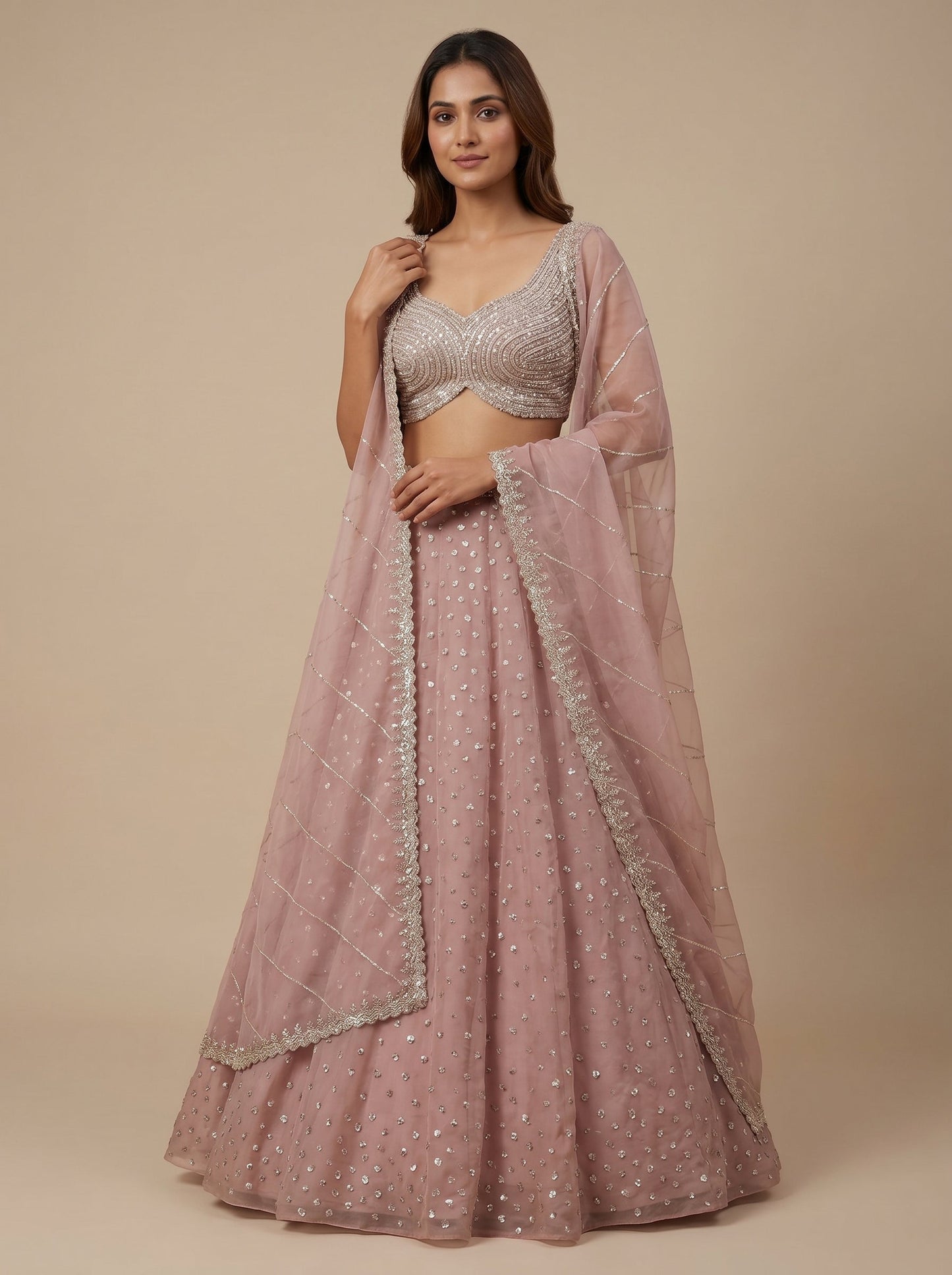 Bloom Pink Lehenga