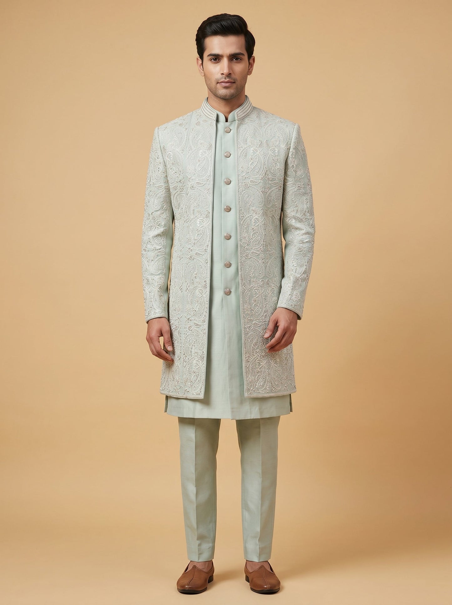 Blue Classic Sherwani