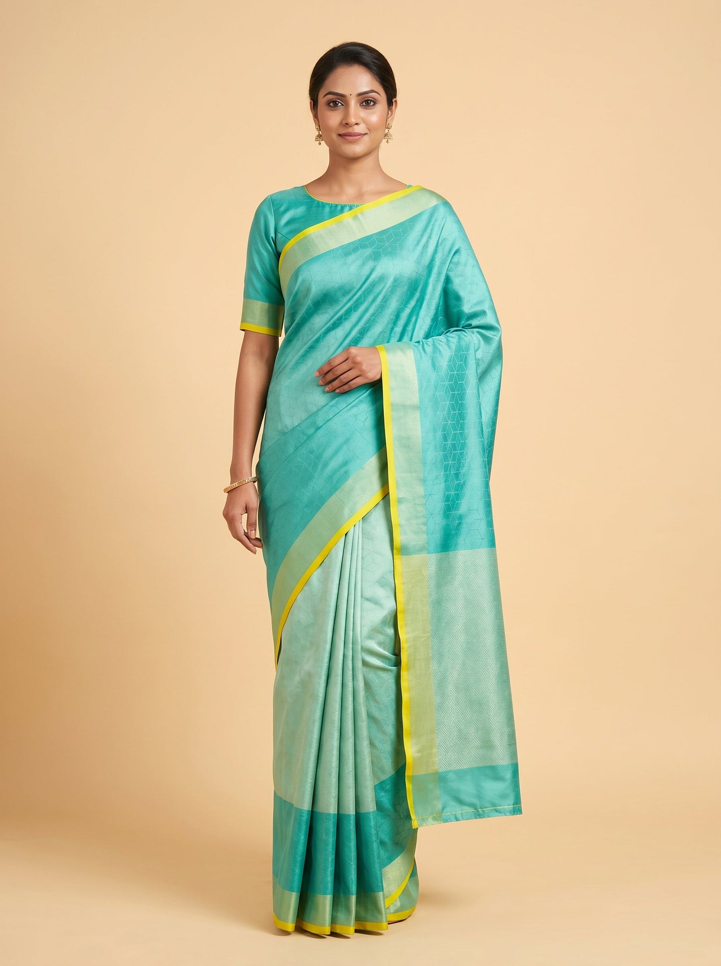 Blue Deep Tone Handloom Saree