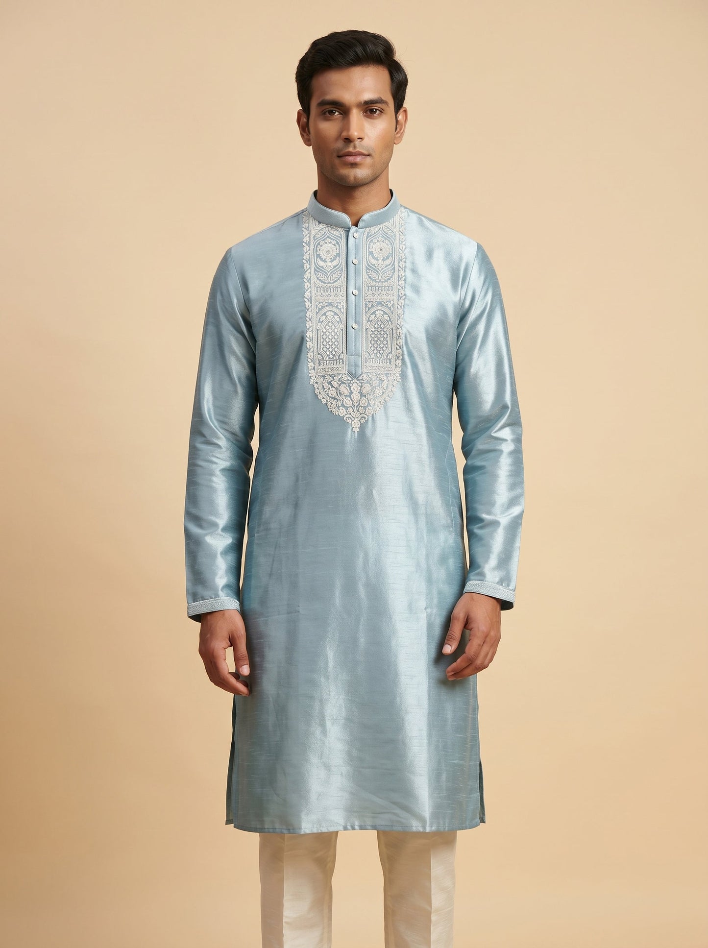 Blue Elegant Kurta Set