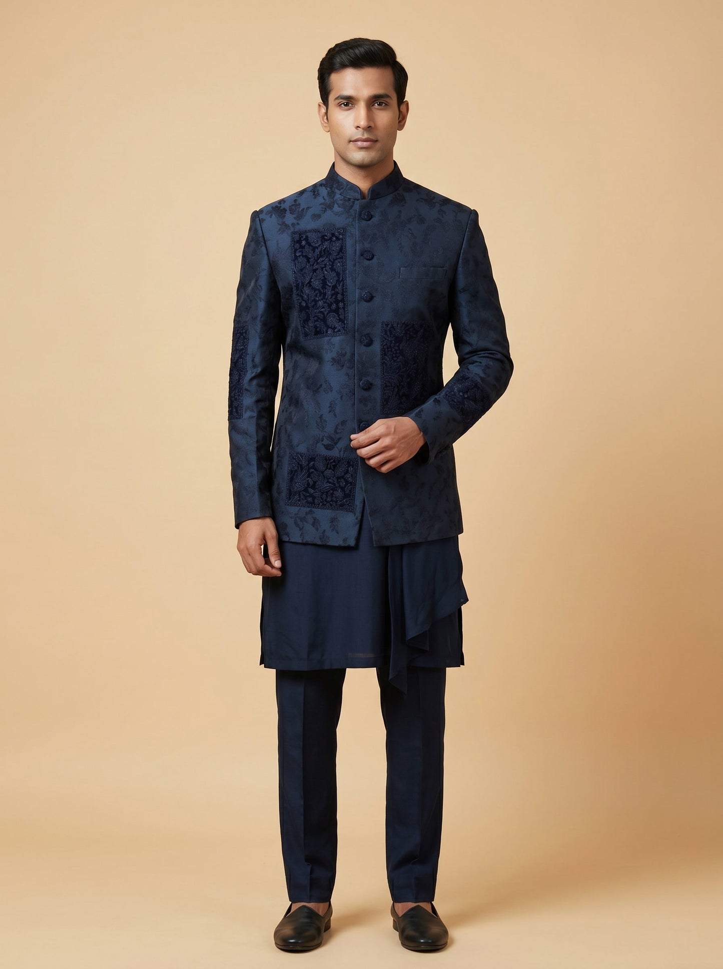 Blue Royal Indowestern