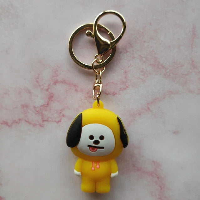 BTS BT21 Chimmy Keychain | Kpop Keychain | Silicone 3D |