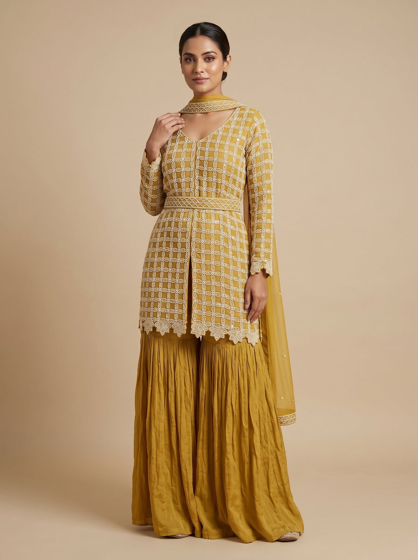 Buttercup Yellow Palazzo Set