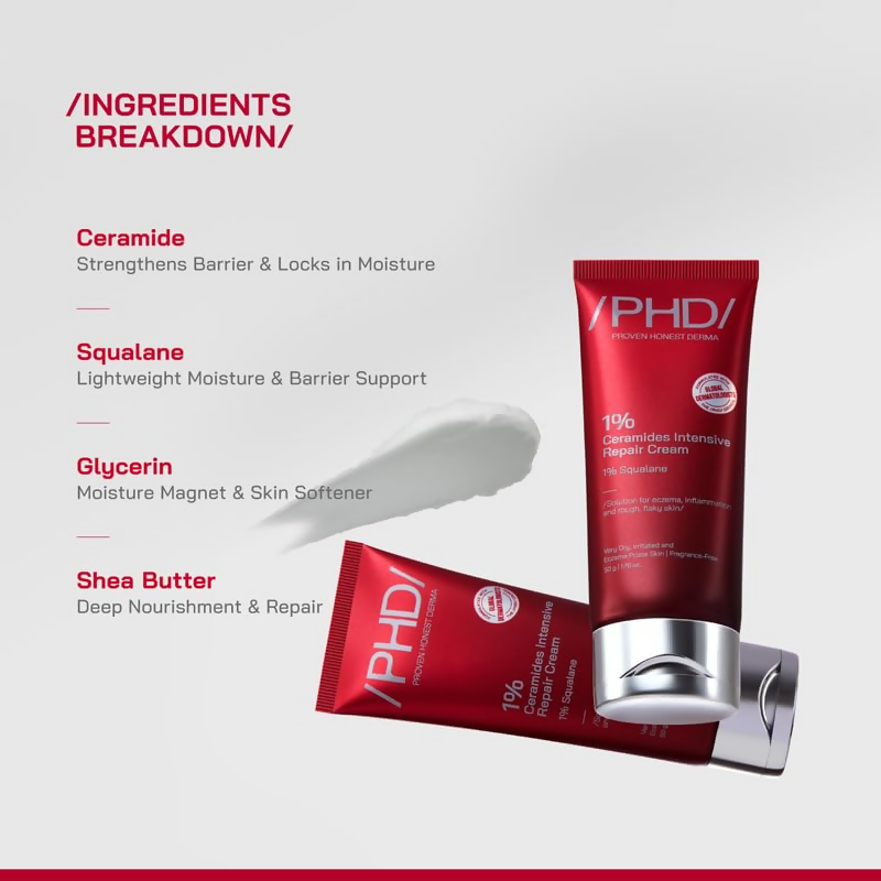 Proven Honest Derma (PHD) 1% Ceramides Intensive Repair Face Cream