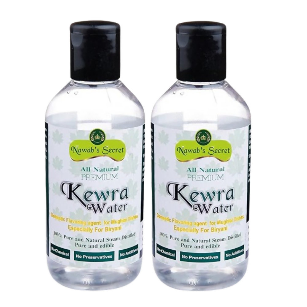 Nawab's Secret Natural Premium Kewra Water - Essence for Biryani and Mughlai Dishes