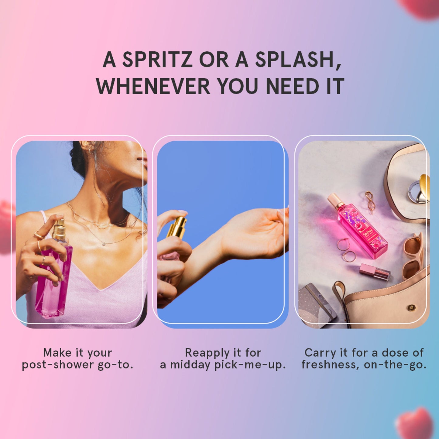Skinn By Titan Berry Rhapsody Body Mist For Her