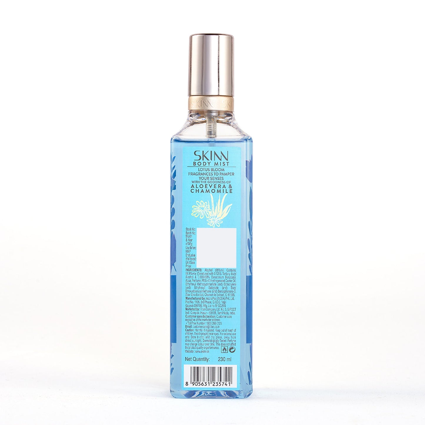 Skinn By Titan Lotus Bloom Body Mist For Her