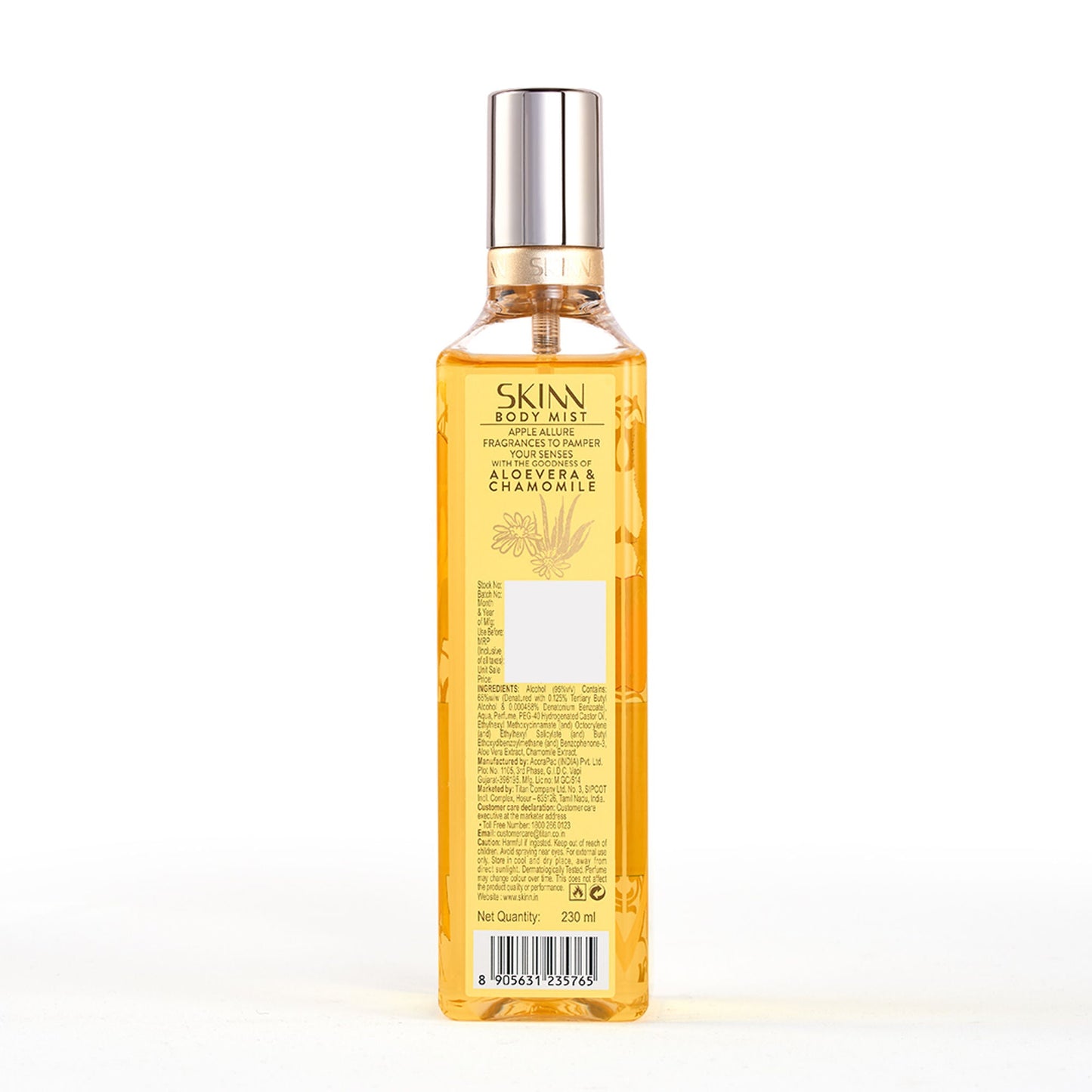 Skinn By Titan Apple Allure Body Mist For Her