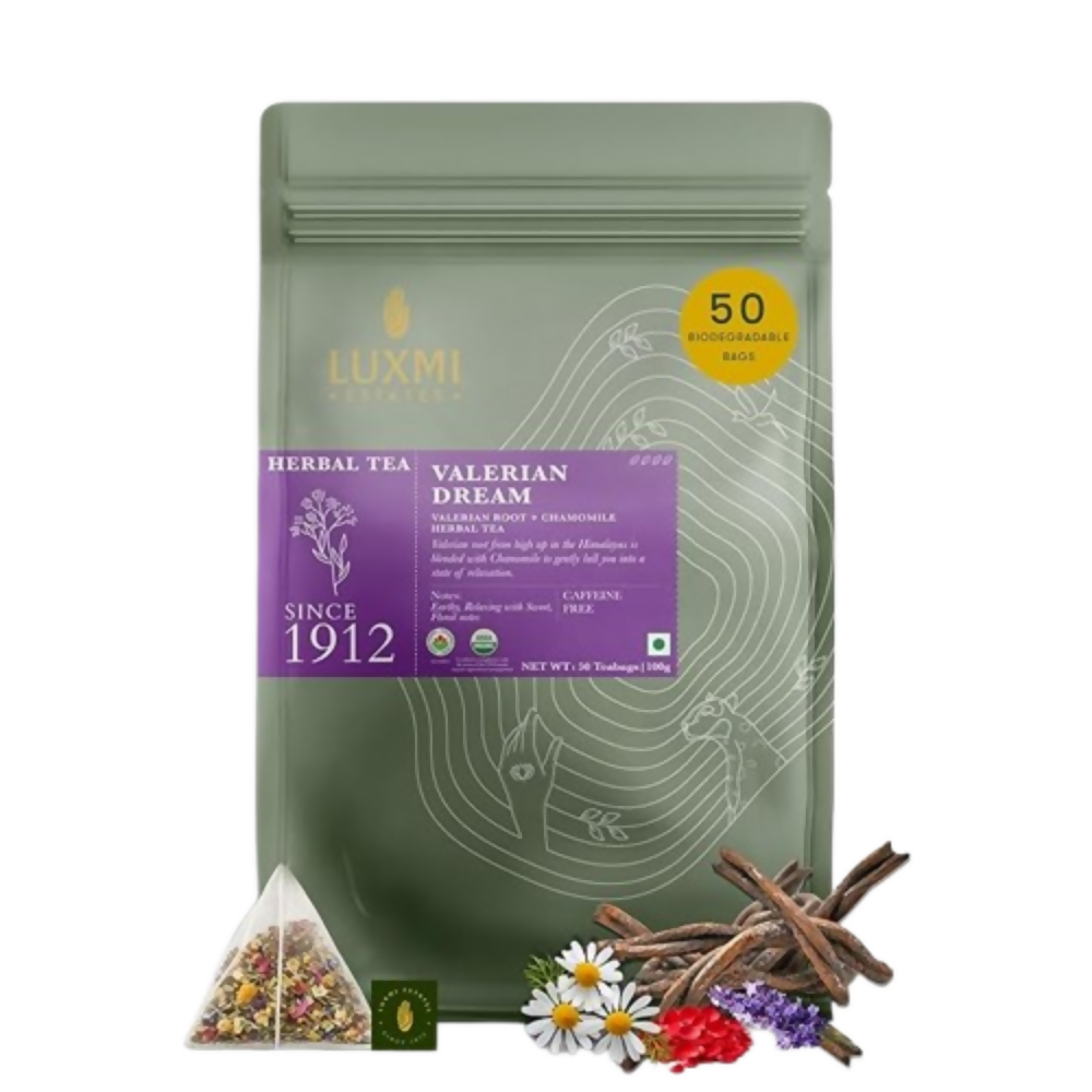 Luxmi Estates Valerian Dream  Organic Sleep Tea