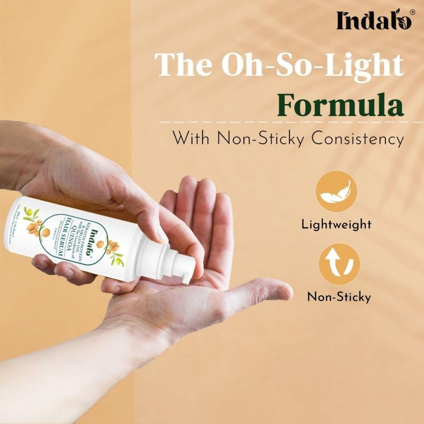 Indalo Keratin Quinoa Protein Hair Serum