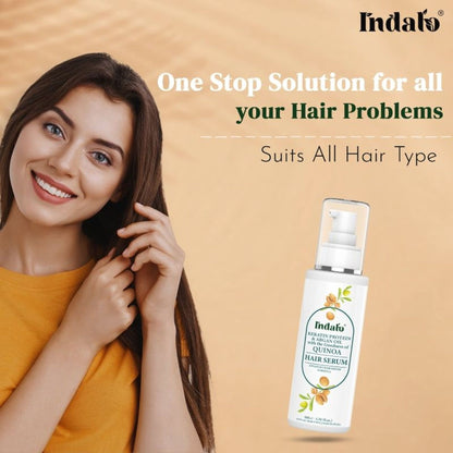 Indalo Keratin Quinoa Protein Hair Serum