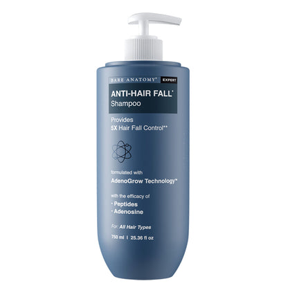 Bare Anatomy Anti-Hair Fall Shampoo 5X Hair Fall Control With Peptides