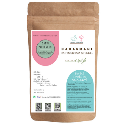 Satvi Wellness Kerala Pathimugam with Fennel Herbal Drinking Water Mix