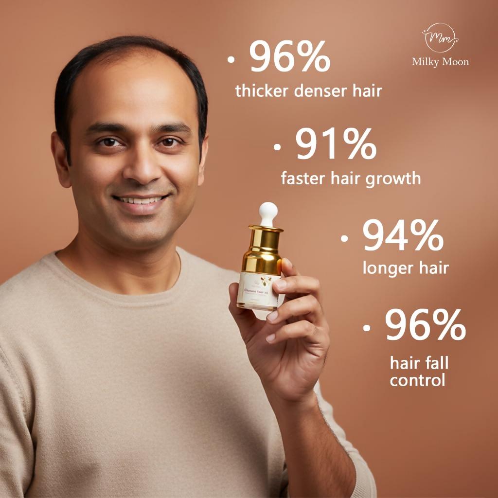 Milky Moon Ghanere Hair Oil for Hair Growth & Anti Hair Fall