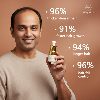 Milky Moon Ghanere Hair Oil for Hair Growth & Anti Hair Fall