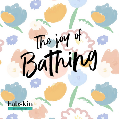 Fabskin Luxury Bathing Round Loofah - Aqua and Pink - 2 Pieces