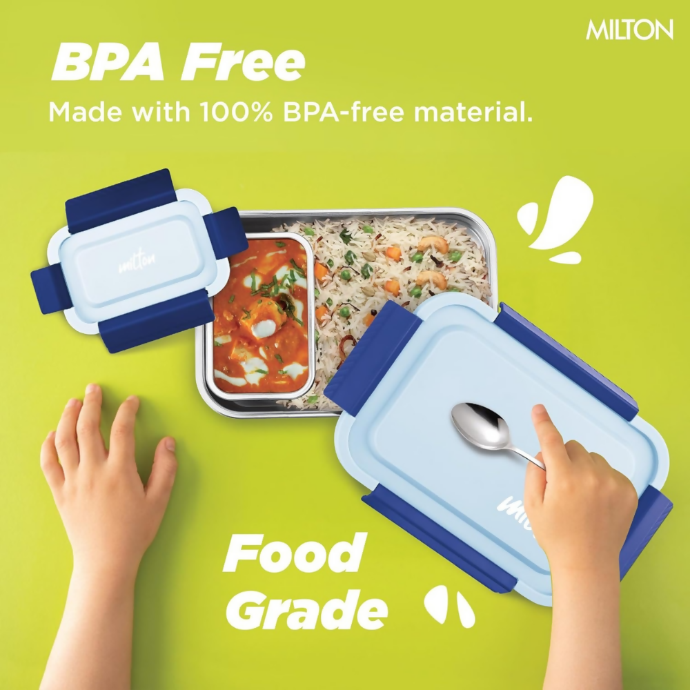 Milton Metro Meal Jr. Stainless Steel Tiffin Set of 2 - Blue
