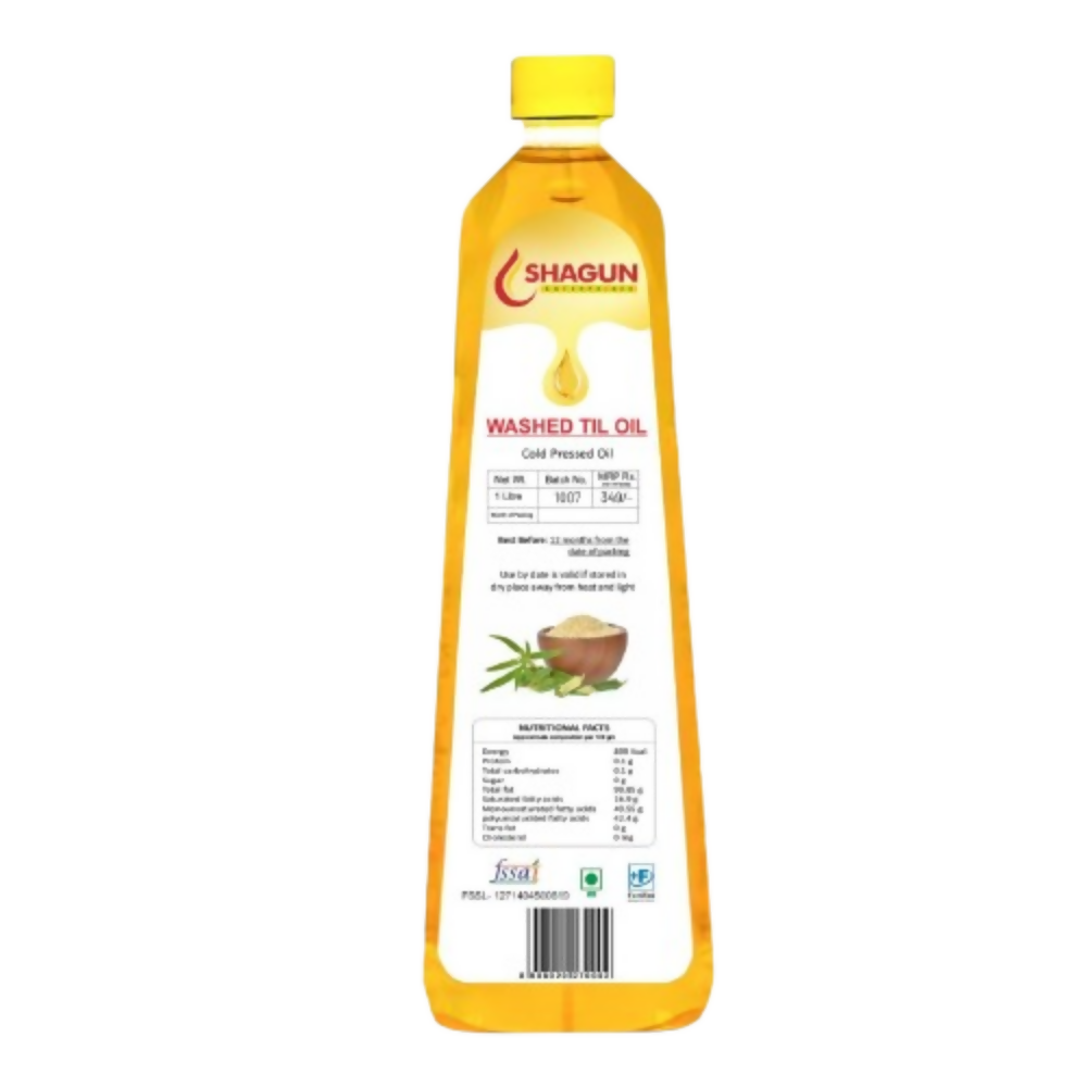 Shagun Cold Pressed Sesame Oil - Washed Til Oil