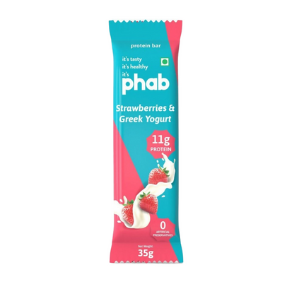 Phab Mini Protein bar protein Strawberries & Greek Yogurt