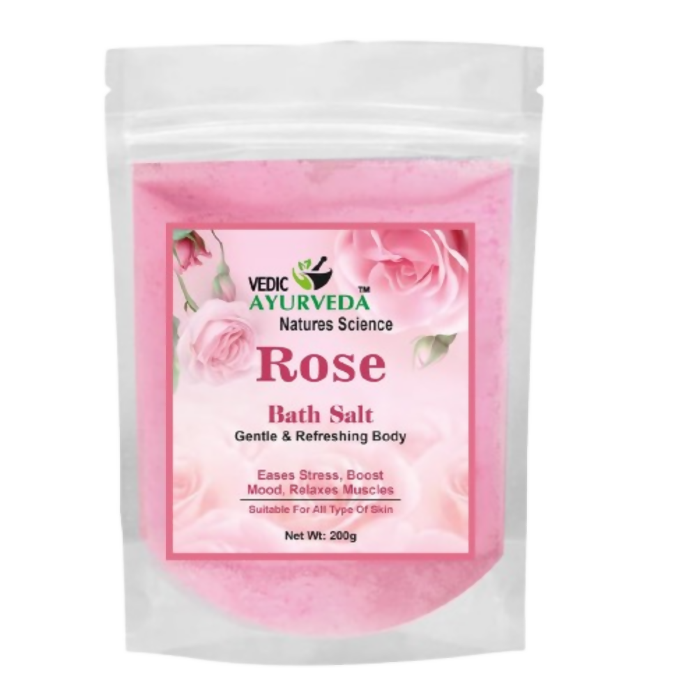 VedicAyurveda Mogra & Rose Bath Salt