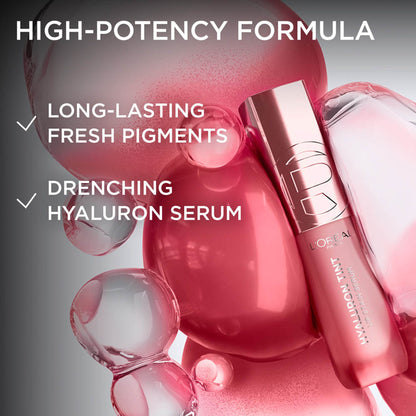 L'Oreal Paris Hyaluron Tint Lip Stain Serum Weightless Color - 420 Le Rouge Paris